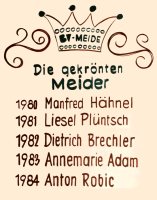 BV Hilden-Meide, Meide-Könige